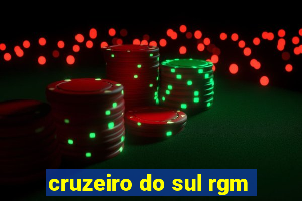 cruzeiro do sul rgm